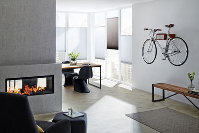 Pleated Blind Systems, SG 8500, DUETTE® Fixé Batiste, Col 20039 / 20042, BB24