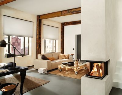 Pleated Blind Systems, SG 8500, DUETTE® Fixé Batiste , Col 20035, AO10