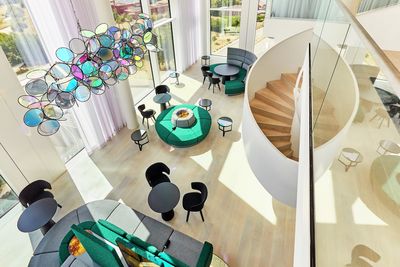 Curtain Systems, SG 5600, Colorama 2, SAP Skylobby, Eschborn, Germany