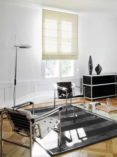 Roman Blind Systems, SG 2320, Room shot "Private Residence", Thun, Switzerland