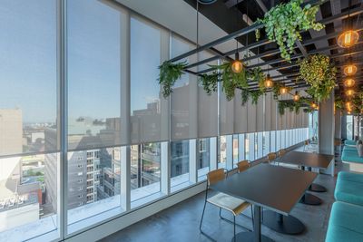 Roller Blind Systems, SG 4910, Versascreen 1-10%, Virgin Money, Glasgow, Scotland, United Kingdom